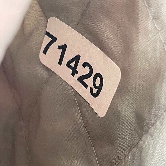 BRUCE JENNER Shirt Jacket Mens M Wool Blend Plaid Quilted Insulated Shacket Red - Picture 13 of 13